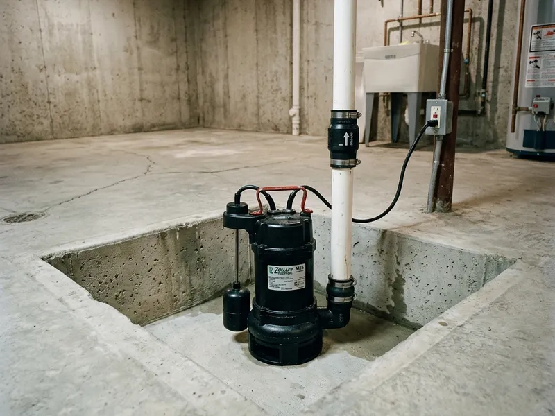 Sump Pump Installation Plumber in Marysville, IA